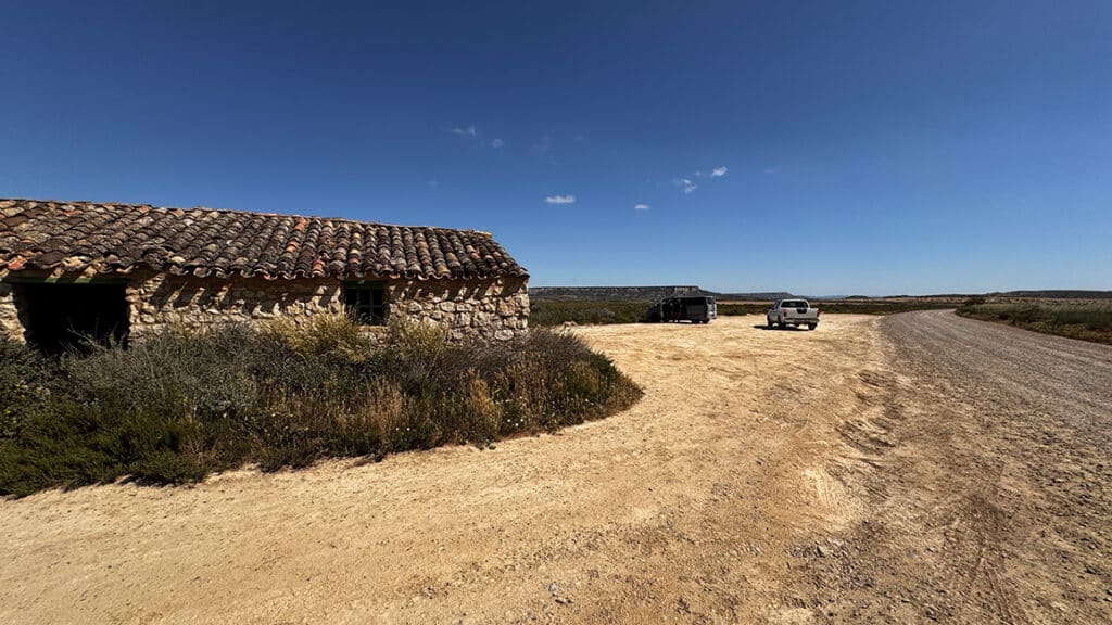Départ randonnée Castillo de Penaflor